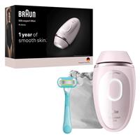 Braun PL1111 Silk Expert Mini Αποτριχωτική Μηχανή Epilator για Πρόσωπο & Σώμα & 10 Ευρώ Επιστοφή