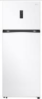 LG GTBV44SWBKD Ψυγείο Δίπορτο 461lt Total NoFrost Υ184.5xΠ70xΒ72.5cm Super White