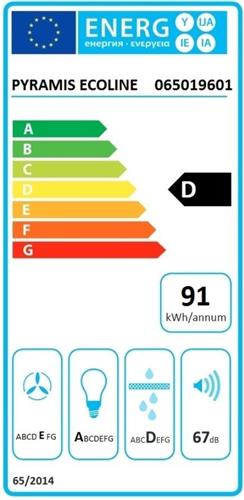 Pyramis Livelo 60cm Μαύρο