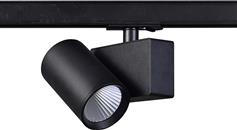 Aca Μονό Σποτ με Ενσωματωμένο LED και Φυσικό Φως σε Μαύρο Χρώμα LISOR2040B2