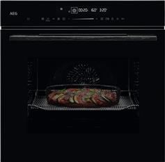 AEG OK8NW00MB CombiQuick Φούρνος άνω Πάγκου 72lt Μαύρος