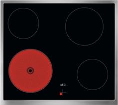 AEG TA64RA00XB Κεραμική Εστία μη Αυτόνομη Π58cm