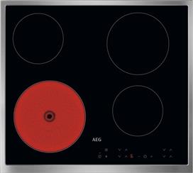 AEG TN64RA00XB Κεραμική Εστία Αυτόνομη με Λειτουργία Κλειδώματος Π58cm