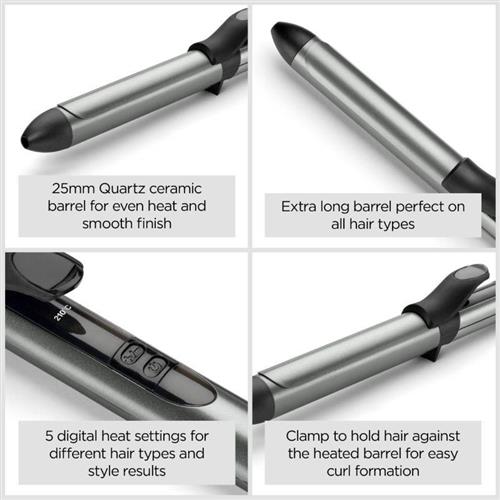 Babyliss C261E Xanadu Ψαλίδι Μαλλιών για Μπούκλες 25mm