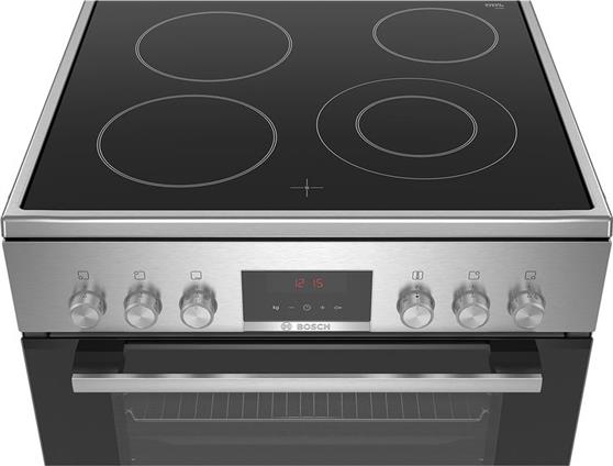 Bosch HKS59E150U Κουζίνα 66lt με Κεραμικές Εστίες Π60cm Inox