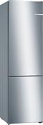 Bosch KGN36VLED Ψυγειοκαταψύκτης 326lt Total NoFrost Υ186xΠ60xΒ66cm Inox