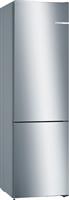 Bosch KGN36VLED Ψυγειοκαταψύκτης 326lt Total NoFrost Υ186xΠ60xΒ66cm Inox