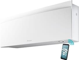 Daikin Emura FTXJ35AW9/RXJ35A9 Κλιματιστικό Inverter 12000 BTU A+++/A+++ με WiFi Matt Crystal White