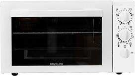 Davoline Star 1508 WH Ηλεκτρικό Φουρνάκι 38lt Χωρίς Εστίες Λευκό