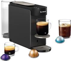 Delonghi Nespresso ENV200.GY Vertuo Up Καφετιέρα για Κάψουλες Vertuo Anthracite & Δώρο Aeroccino3 (από τη Nespresso)