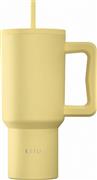 Estia Save the Aegean Straw Tumbler XL Ανακυκλώσιμο Θερμός Ανοξείδωτο BPA Free 900ml Sunbeam με Καλαμάκι και Λαβή 01-41496