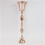 Eurolamp 752-22061 Διακοσμητικό Βάζο Μεταλλικό Χρυσό 12x14x47cm