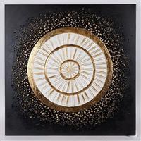 Eurolamp 755-12210 Κύκλος Πίνακας σε Καμβά 80x80cm