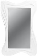 Eurolamp 811-30009 Καθρέπτης Τοίχου με Λευκό Ξύλινο Πλαίσιο 60x89.5cm