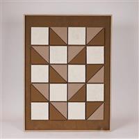 Eurolamp 812-20019 3D Τετράγωνα Πίνακας σε Καμβά 60x80cm