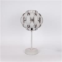 Eurolamp 814-40016 Επιτραπέζιο Φωτιστικό Λευκό 32.5x32.5x59.5cm