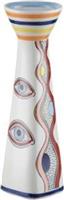 Eurolamp 819-00192 Κηροπήγιο Κεραμικό σε Λευκό Χρώμα 9.8x9.8x26cm