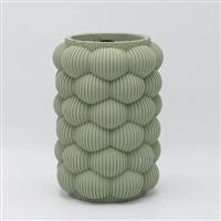 Eurolamp 819-00480 Διακοσμητικό Βάζο Τσιμεντένιο Πράσινο Φ22xΥ32cm