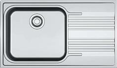 Franke Smart SRX 611-86 ΡΔ Δειξιός Ένθετος Νεροχύτης Brushed Μ86xΠ50cm Inox