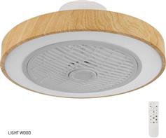 Gruppe Ανεμιστήρας Οροφής 50cm με Φως και Τηλεχειριστήριο Light Wood CMBF-FS6008