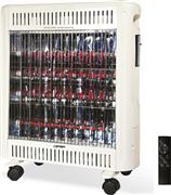 Gruppe NDS 24A Σόμπα Χαλαζία με Θερμοστάτη 2400W Λευκή