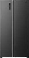 Hisense RS3P558NEFE Ψυγείο Ντουλάπα 544lt Total NoFrost Υ178.6xΠ91.1xΒ61.5cm Μαύρο