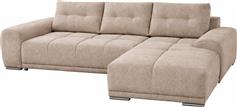 HomeMarkt Comfyra Γωνιακός Καναπές Κρεβάτι με Δεξιά Γωνία Μπεζ 270x181x75cm HM3336.03R