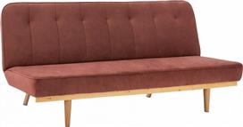 HomeMarkt Coralie Τριθέσιος Κρεβάτι Σάπιο Μήλο Βελουτέ 193x85x88cm HM3168.02