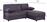 HomeMarkt Ege Γωνιακός Καναπές Κρεβάτι με Αναστρέψιμη Γωνία & Αποθηκευτικό Χώρο Γκρι188x145x84cm HM3134.03