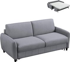 HomeMarkt Etudine Διθέσιος Καναπές Κρεβάτι Γκρι 190x98x90cm HM3311.01