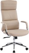 HomeMarkt Meite Καρέκλα Διευθυντική με Ανάκλιση Μπεζ HM18353.02