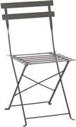 HomeMarkt Sophie Καρέκλα Ζαππείου Μεταλλική Dark Olive Σετ 2τμχ 41x43x80cm HM6337.05