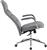 HomeMarkt Teeter Καρέκλα Διευθυντική με Ανάκλιση Γκρι HM18355.10