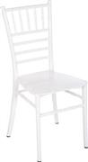 HomeMarkt Tiffany Καρέκλα Catering Πολυπροπυλενίου Λευκη 41.2x49x89cm HM8058.03
