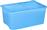 Homeplast Nak Πλαστικό Κουτί Αποθήκευσης με Καπάκι Μπλε 70x46x34cm