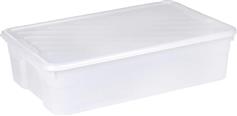 Homeplast Nak Πλαστικό Κουτί Αποθήκευσης με Καπάκι Λευκό 70x46x20cm