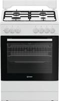 Indesit I6G3PMW Κουζίνα 73lt με Εστίες Υγραερίου Π60cm Λευκή