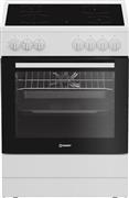Indesit I6V5PMW Κουζίνα 66lt με Κεραμικές Εστίες Π60cm Λευκή