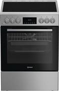Indesit I6V8LMX Κουζίνα 66lt με Κεραμικές Εστίες Π60cm Inox