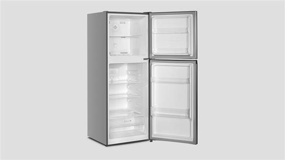 Inventor DPC143NFI Ψυγείο Δίπορτο 197lt Total NoFrost Υ142.5xΠ54.5xΒ56cm Inox