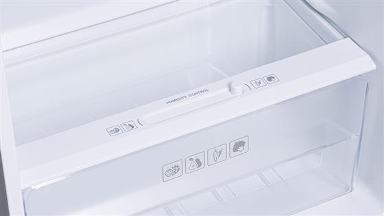 Inventor DPC143NFI Ψυγείο Δίπορτο 197lt Total NoFrost Υ142.5xΠ54.5xΒ56cm Inox