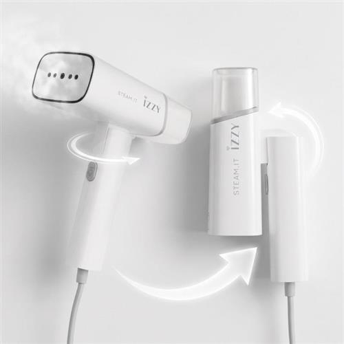 Izzy IZ-1116 Steam.It Ατμοκαθαριστής Ρούχων Χειρός 1400W με Δοχείο 160ml Λευκός