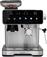 Izzy IZ-6026 Home Barista Ημιαυτόματη Μηχανή Espresso 1500W Πίεσης 20bar με Μύλο Άλεσης Ασημί