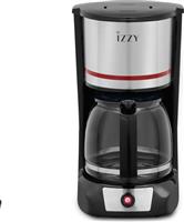 Izzy IZ-6106 Vita Καφετιέρα Φίλτρου 950W Ασημί