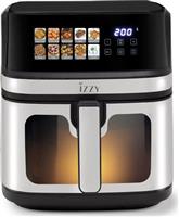 Izzy IZ-8280 Φριτέζα Αέρος με Αποσπώμενο Κάδο 8lt Ασημί