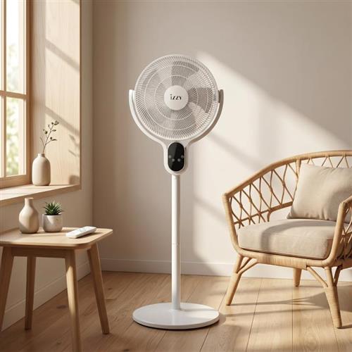 Izzy IZ-9086 Ανεμιστήρας Ορθοστάτης 25W Διαμέτρου 40cm με Τηλεχειριστήριο
