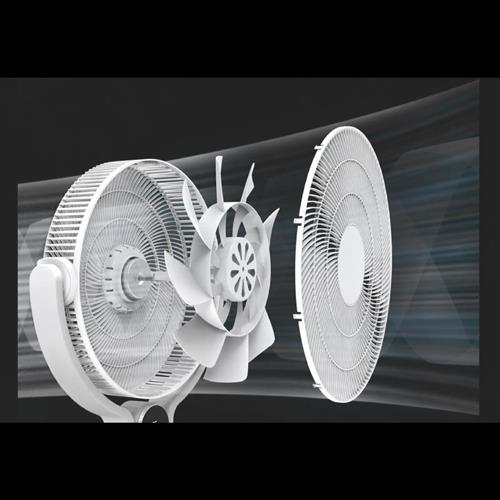 Izzy IZ-9086 Ανεμιστήρας Ορθοστάτης 25W Διαμέτρου 40cm με Τηλεχειριστήριο