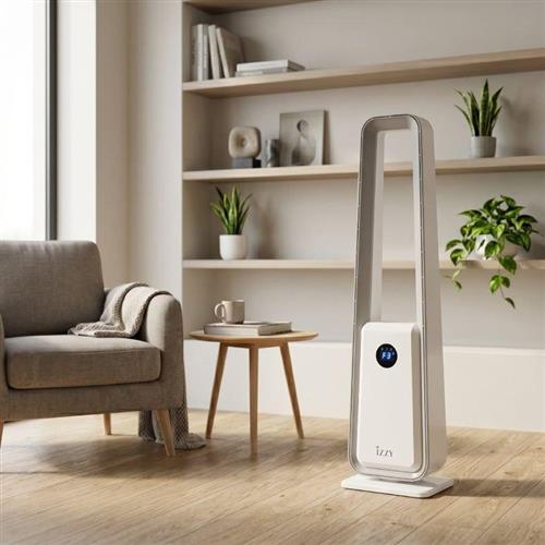 Izzy IZ-9087 Bladeless Ανεμιστήρας Πύργος 80W με Τηλεχειριστήριο
