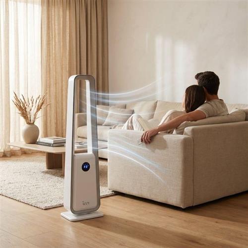 Izzy IZ-9087 Bladeless Ανεμιστήρας Πύργος 80W με Τηλεχειριστήριο