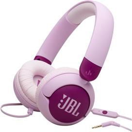 JBL Junior 320 Ενσύρματα Παιδικά On Ear Ακουστικά με Ραδιόφωνο Μωβ JBLJR320PUR